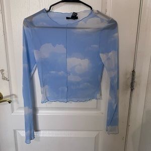 mesh blue clouds!!